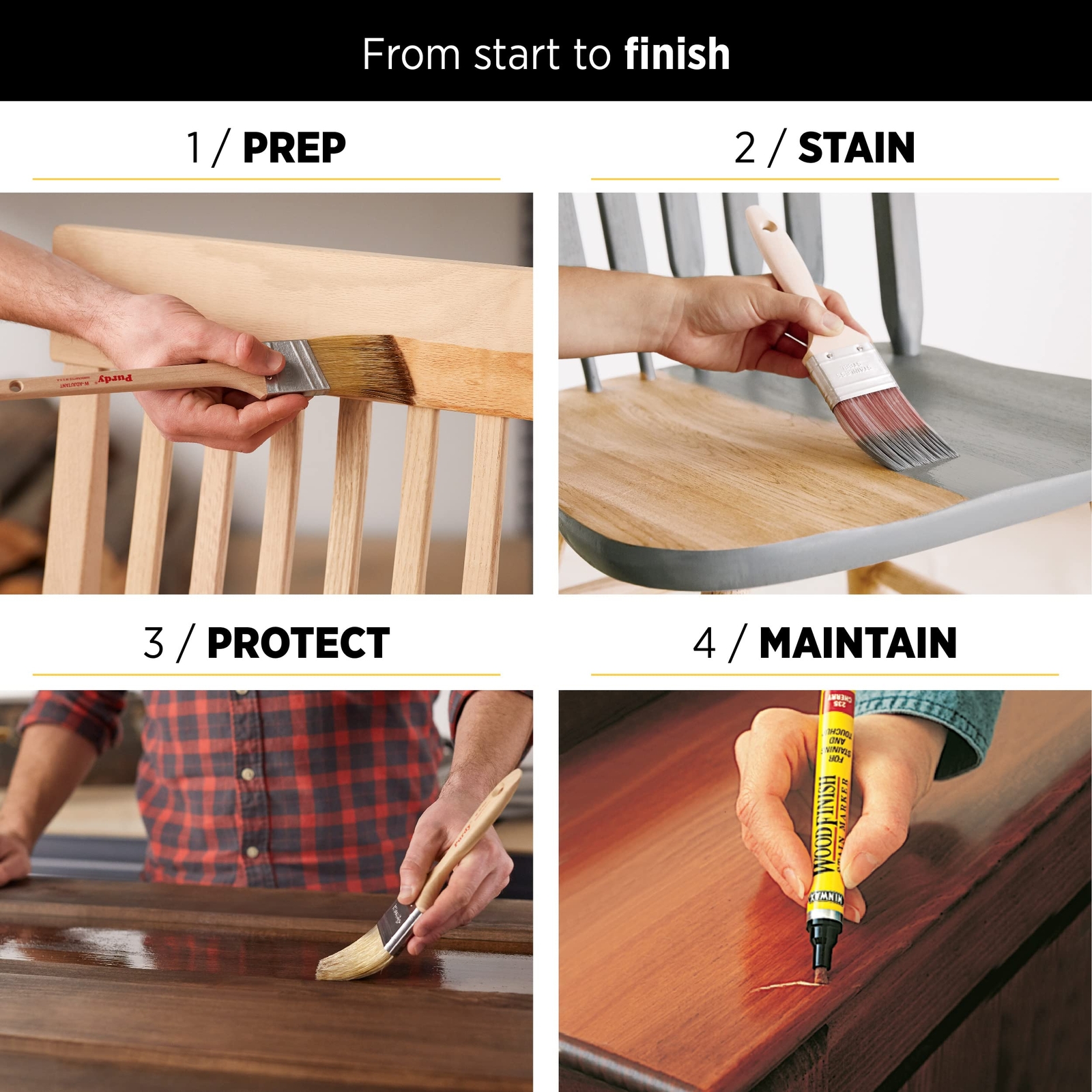 Minwax 40900000 Wipe-On Poly 1 Pint Gloss