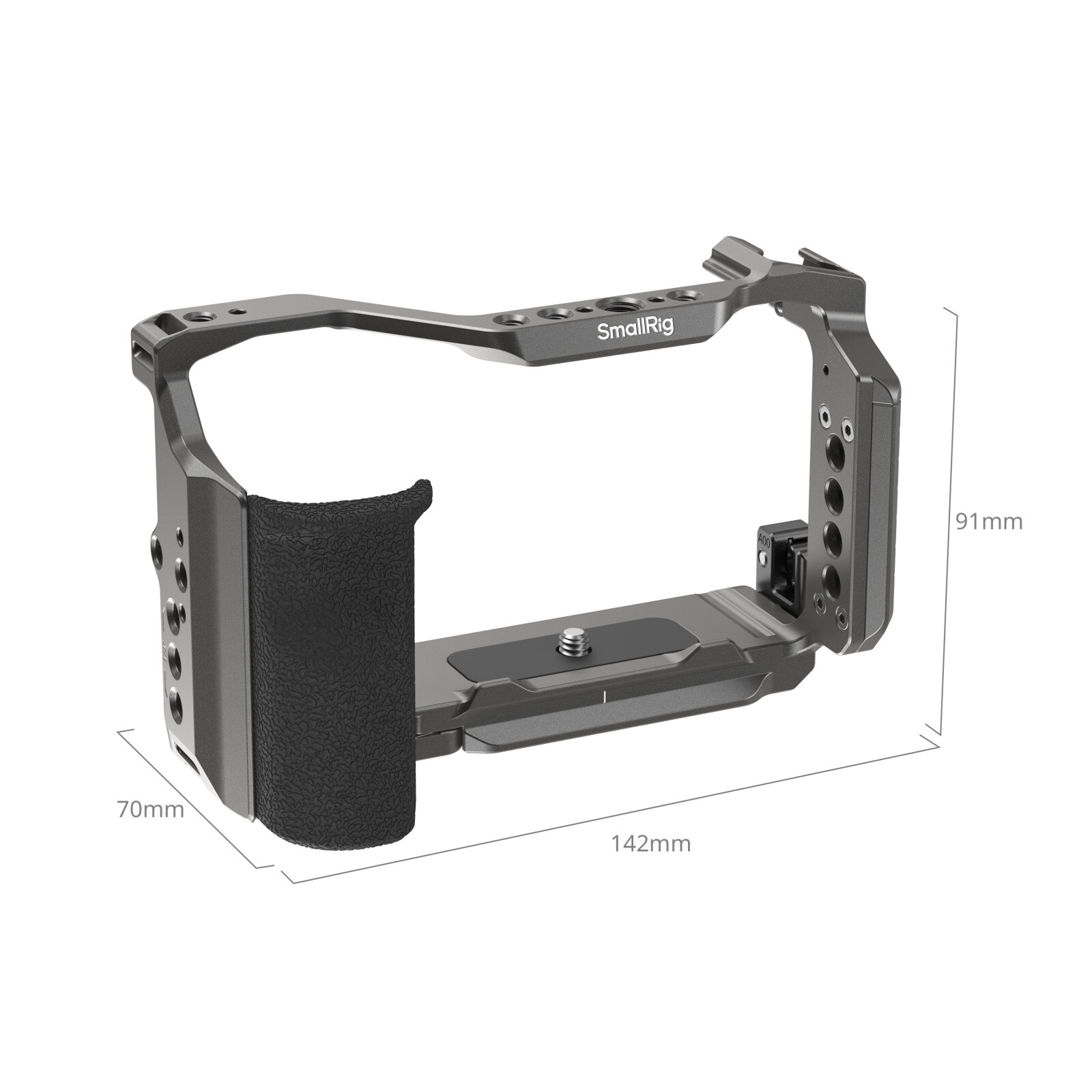 SmallRig A6700 HawkLock Quick Release Cage Kit for Sony Alpha 6700 Camera