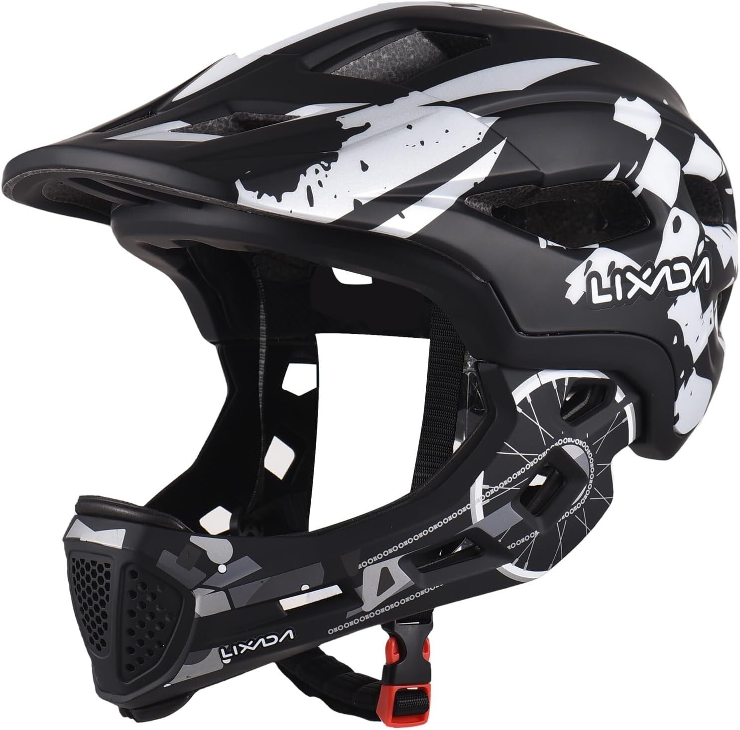 Lixada Detachable Kids Full Face Helmet Breathable Children Bike Helmet JC-014