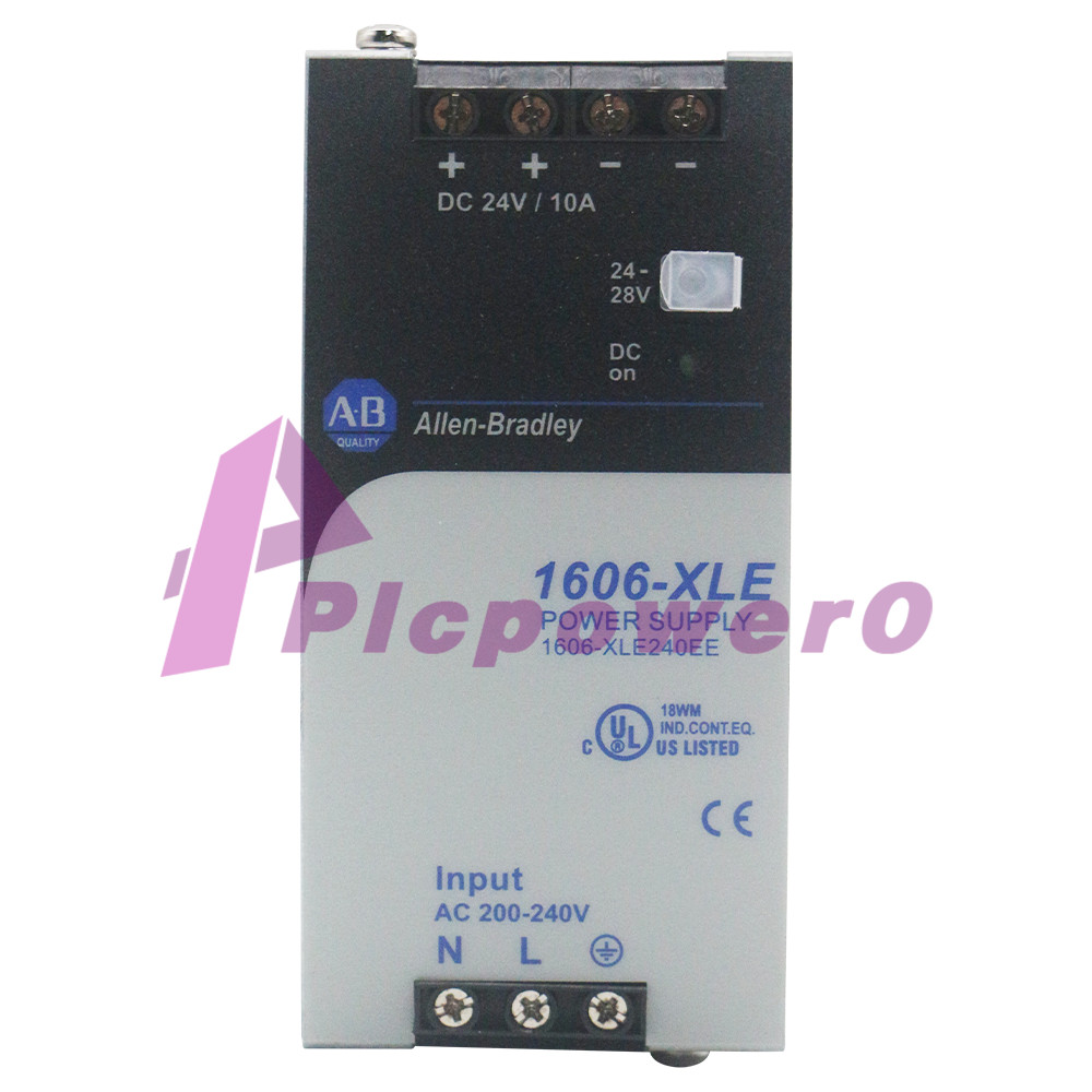 New Sealed Allen-Bradley 1606-XLE240EE Power Supply 240V AC Input Voltage