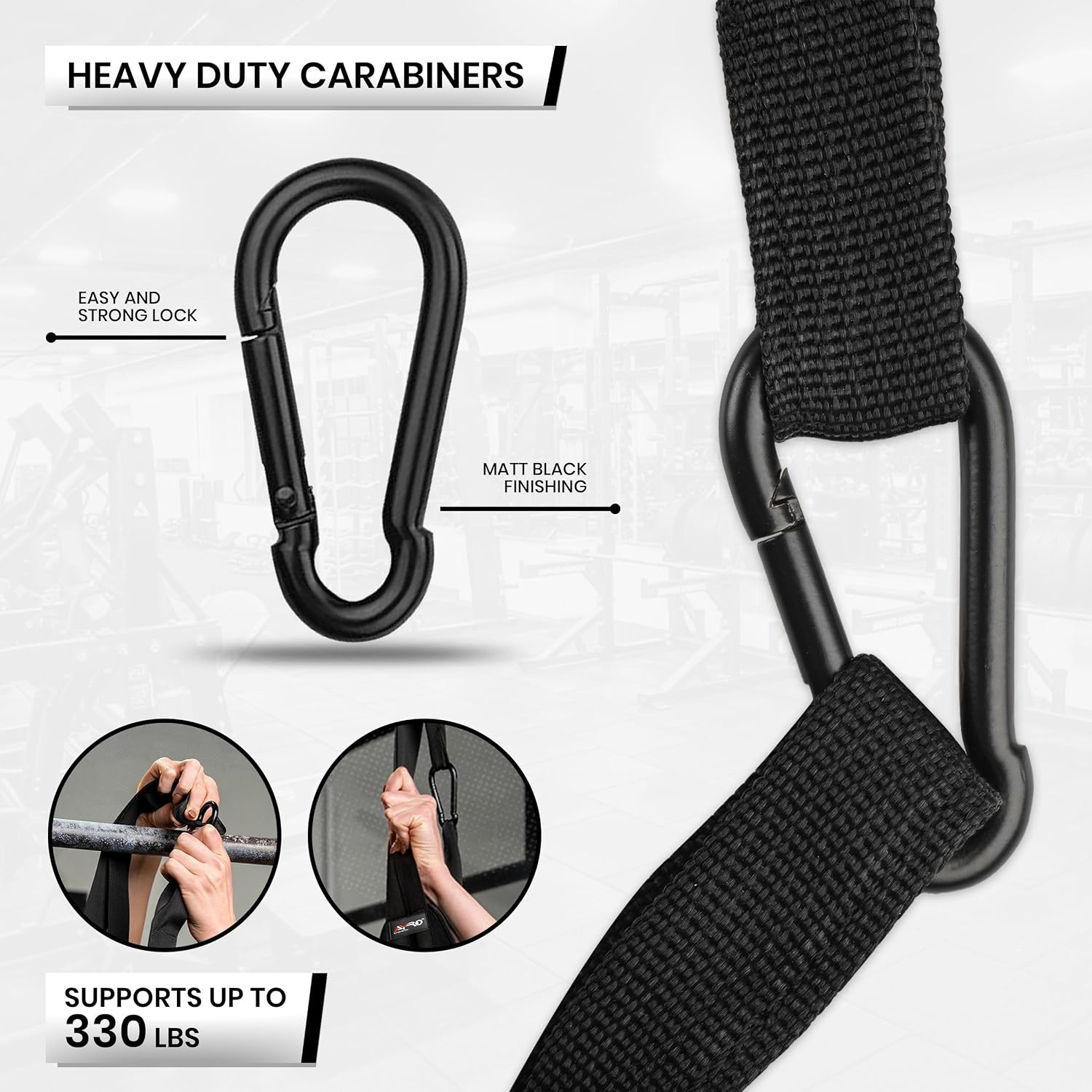 Fitness Hanging Ab Straps for Pull up Bar, Exercise Straps for Core Strength Tra