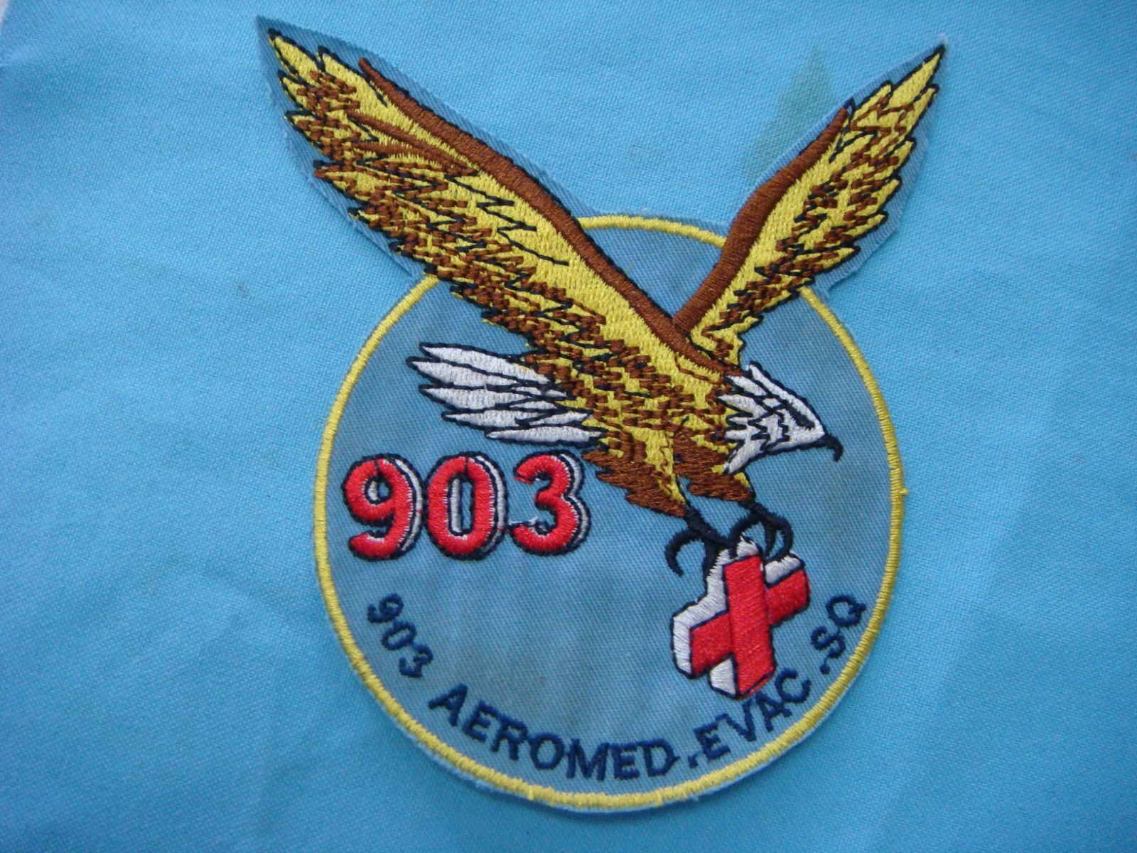 VIETNAM WAR PATCH, US 903rd AERO MEDICAL EVACUATION SQUADRON  AT DA NANG