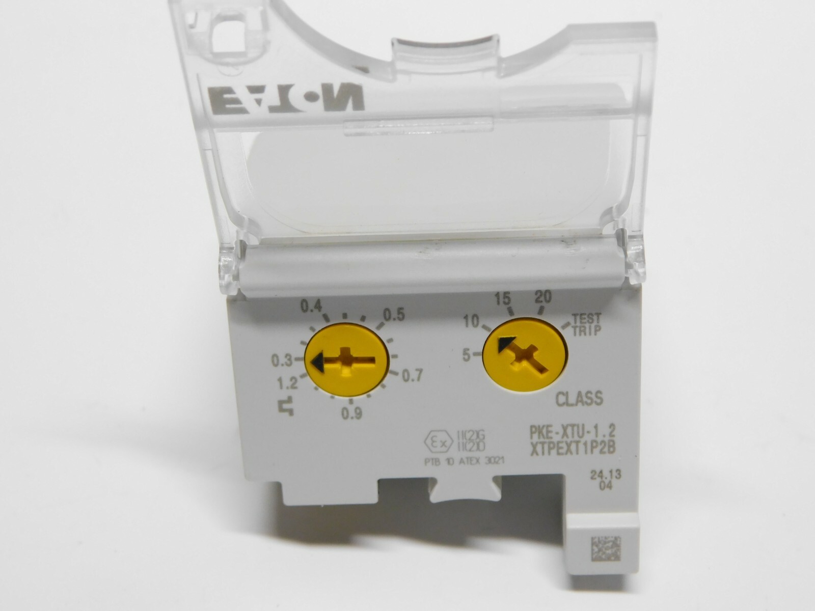 NEW EATON XTPEXT1P2B Manual Motor Protector Trip Unit, 1.2A, Frame B