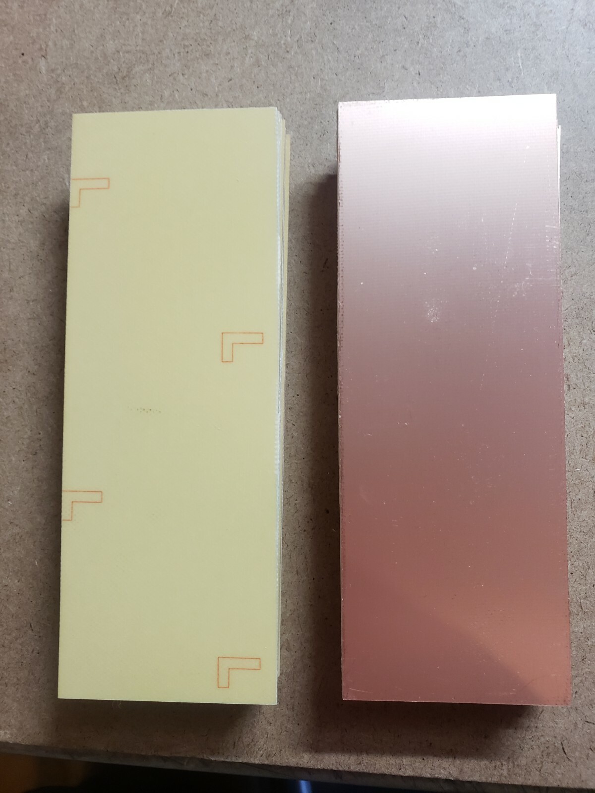 20 pcs Single Sided. Copper Clad Circuit Board Laminate PCB, CEM-1,  .060, 1 oz.