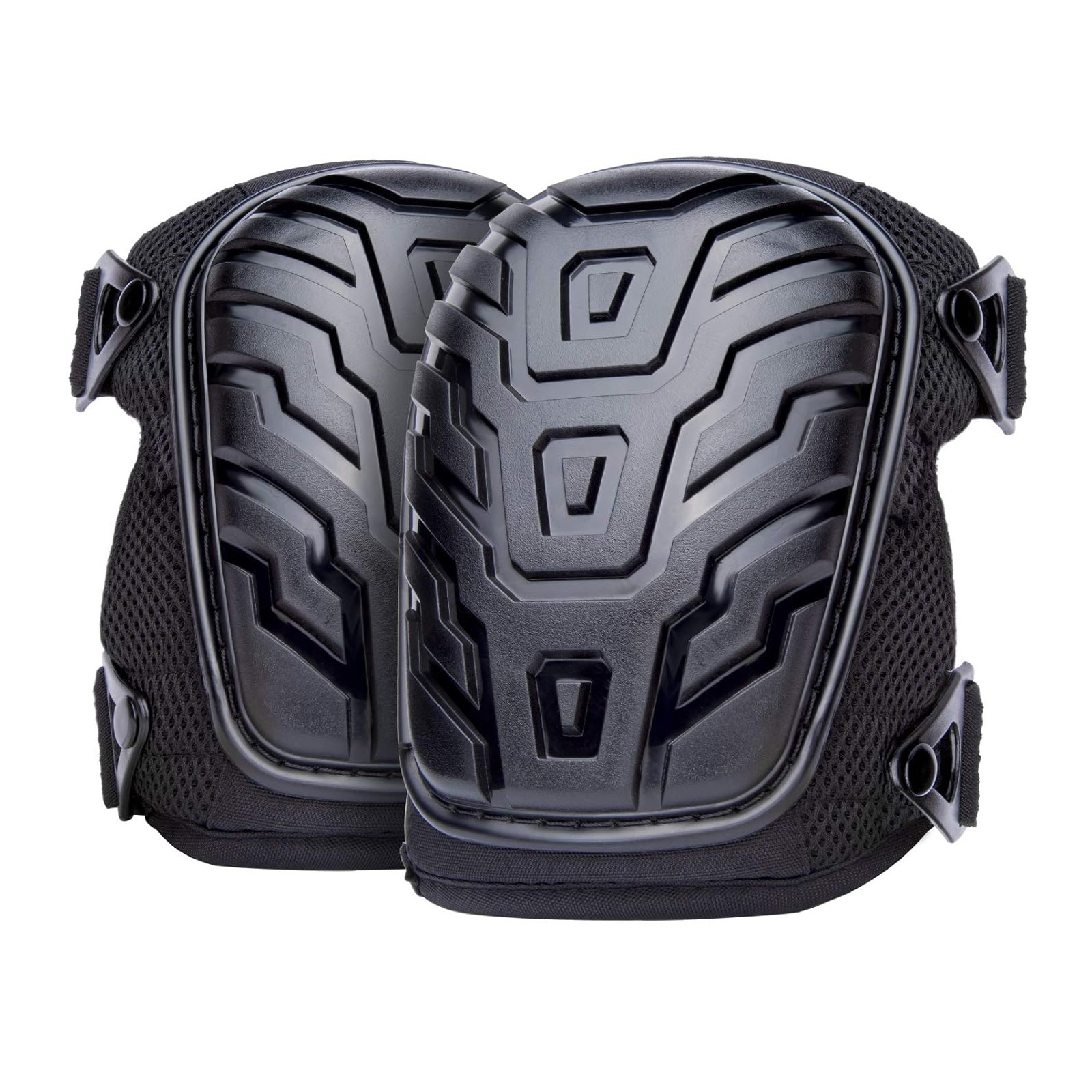 1 Pair Hard Shell Knee Pads with Thick Foam Padding for Construction Floor Work