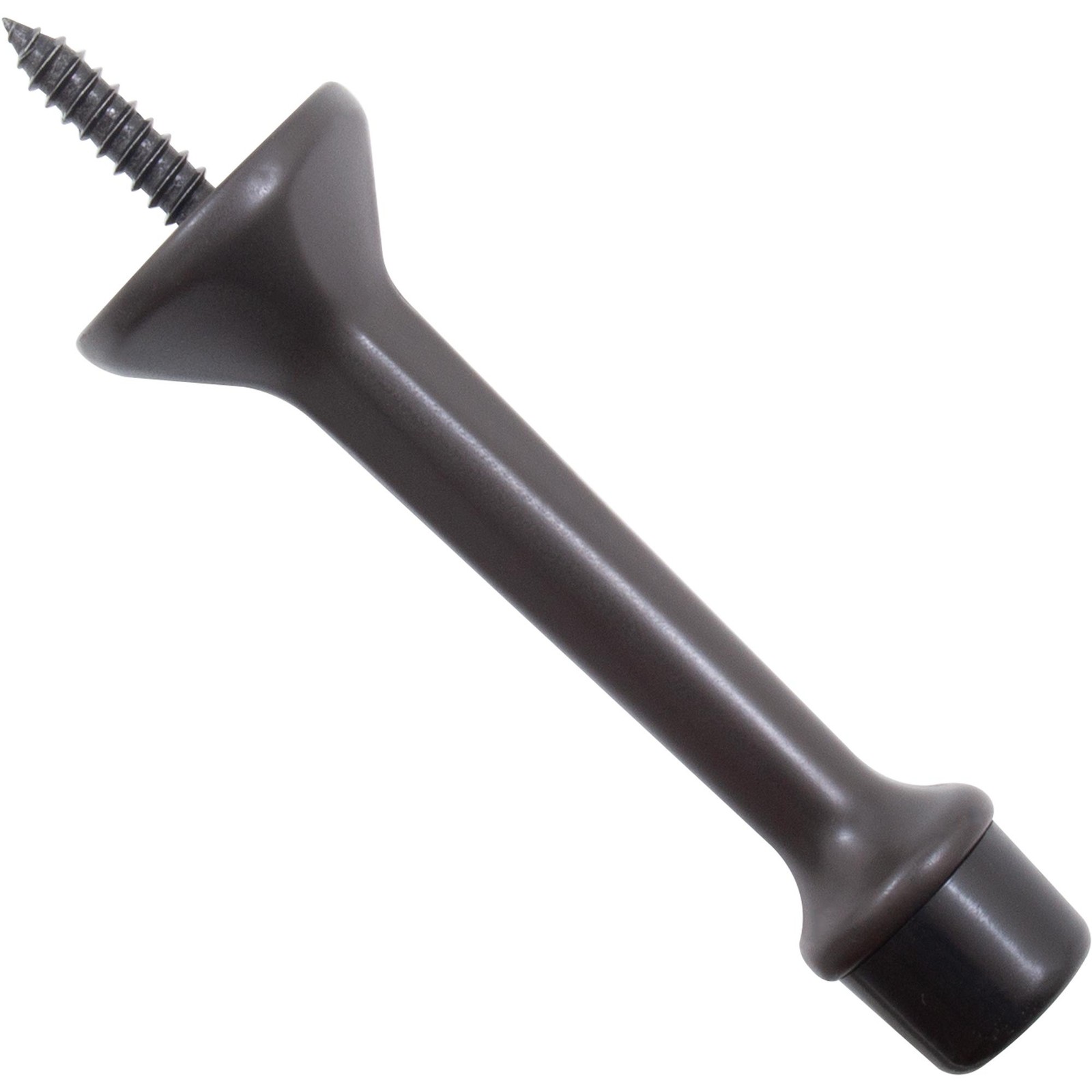 Heavy-Duty Solid Door Stop, 3 Inches, Oil-Rubbed Bronze by Stone Harbor Hardware