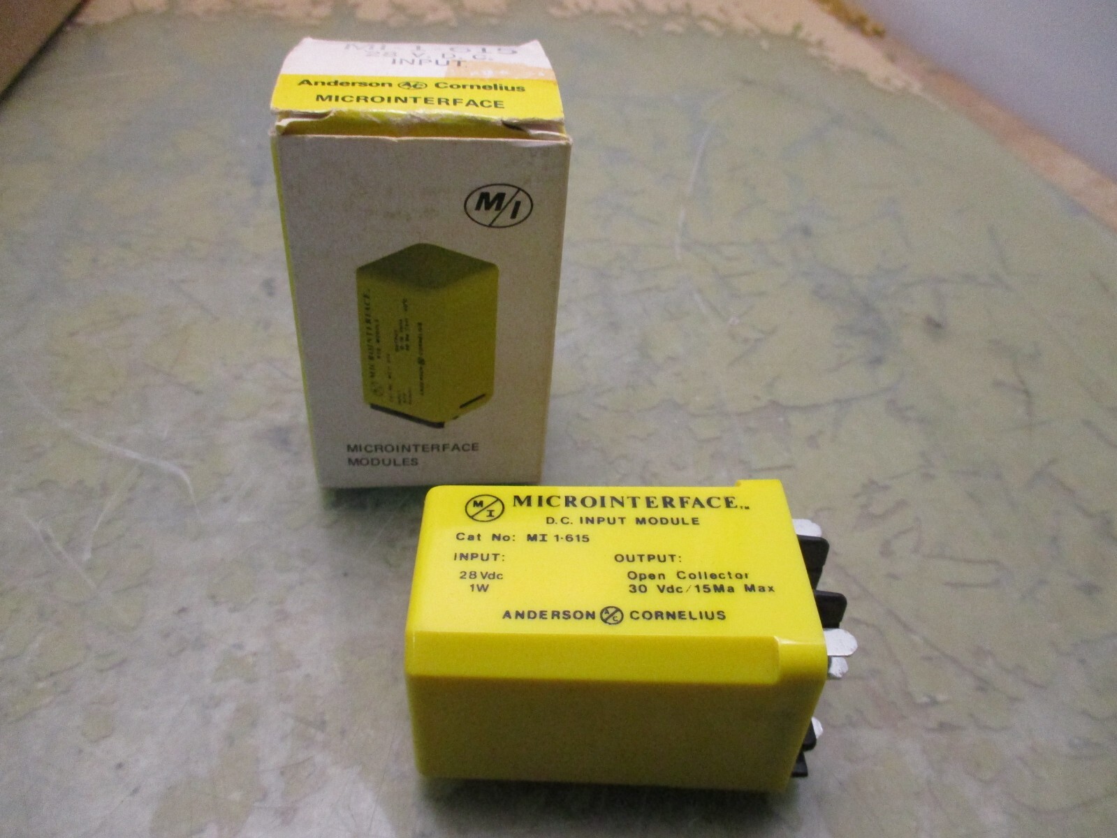 Anderson Cornelius Microinterface MI-1-615 28V Input Module [3*J-20.5]