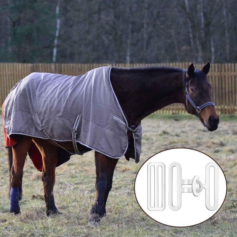 Stable Attachments Replacements Snaps for Horse Blankets Preventing Slippage