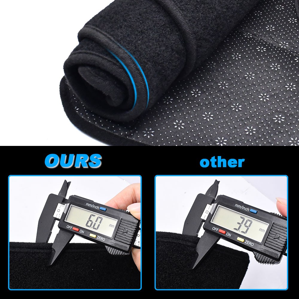 For 2024 2025 2026 Chevy Trax Car Dashboard Non-slip Dash Mat UV Rays Protector