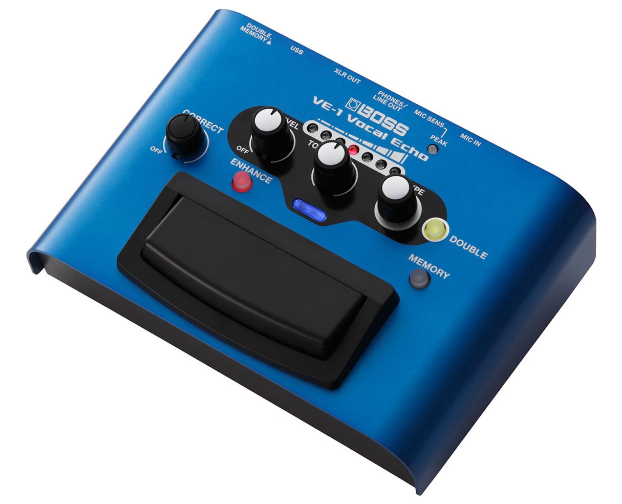 Boss VE-1 Vocal Echo Pedal - Open Box