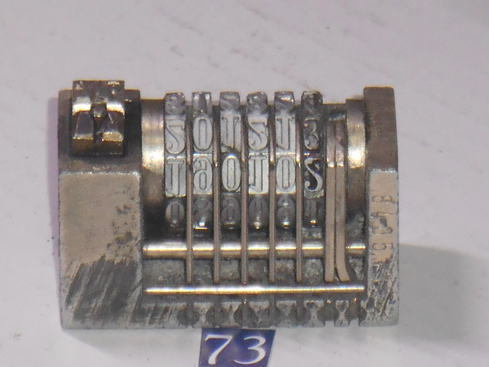 SUNUM | letterpress numbering machine | 73
