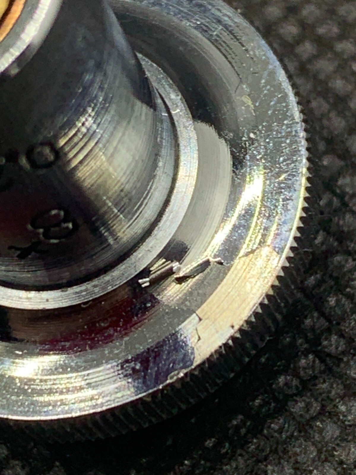 Vintage Lens from Soviet Microscope. LOMO. USSR Monocular Microscope. 8X. 0.20.