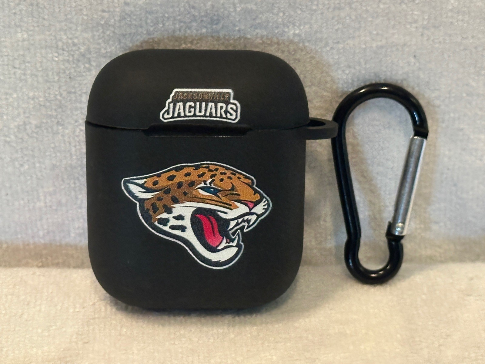 Jaguars Black Headset Case For Airpod Earphones New Open Package