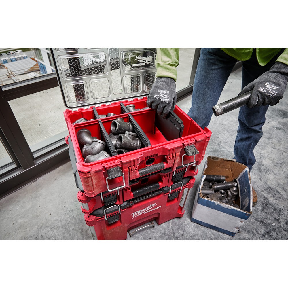 For Milwaukee 48-22-8432 Packout Deep Compartment Box with 2 Compartments US