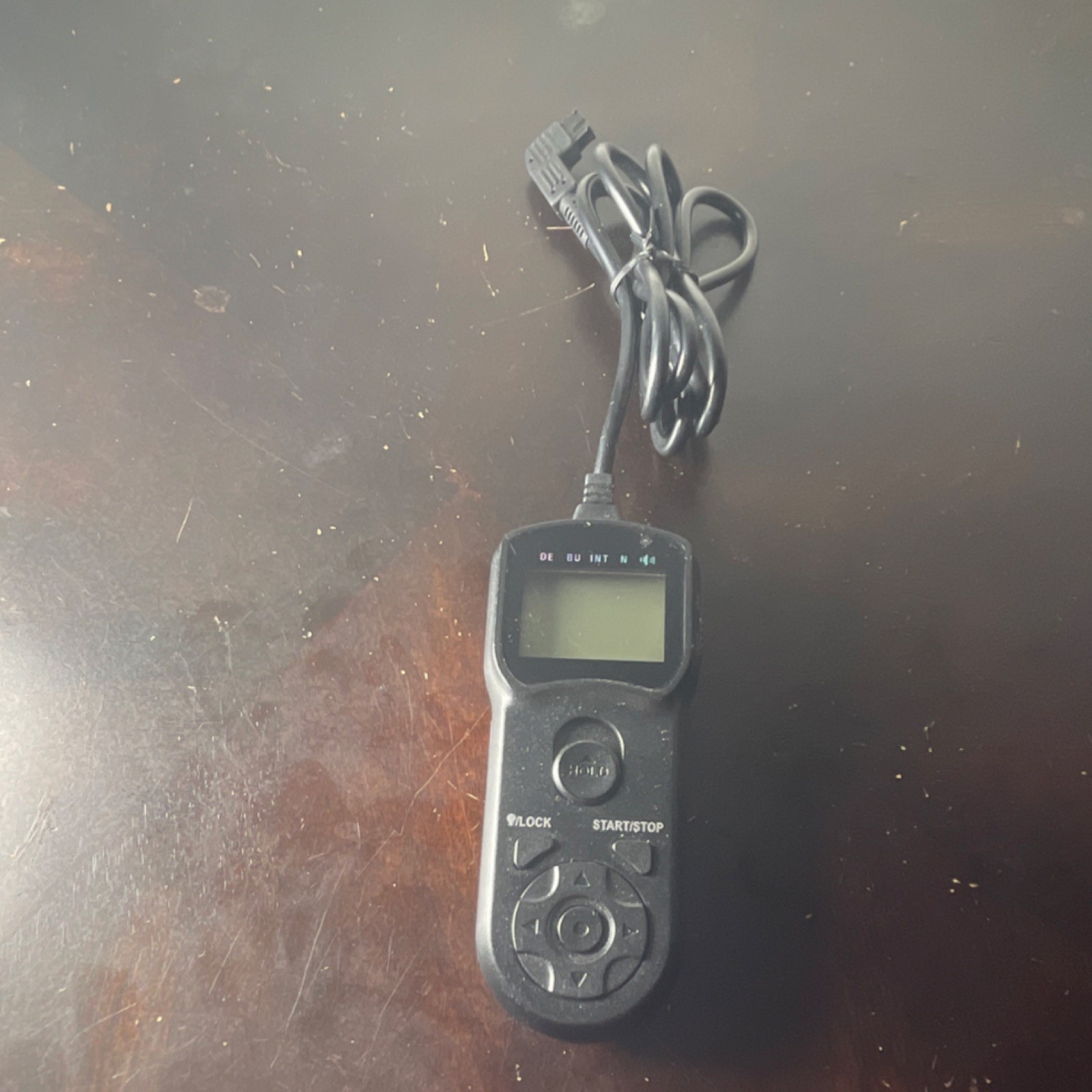 JJC TM Series Wired Timer Remote Shutter Release w LCD Display, Black for Nikon