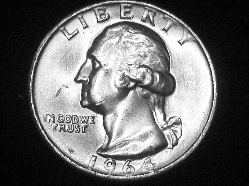 1964 Washington Quarter --- Choice Uncirculated