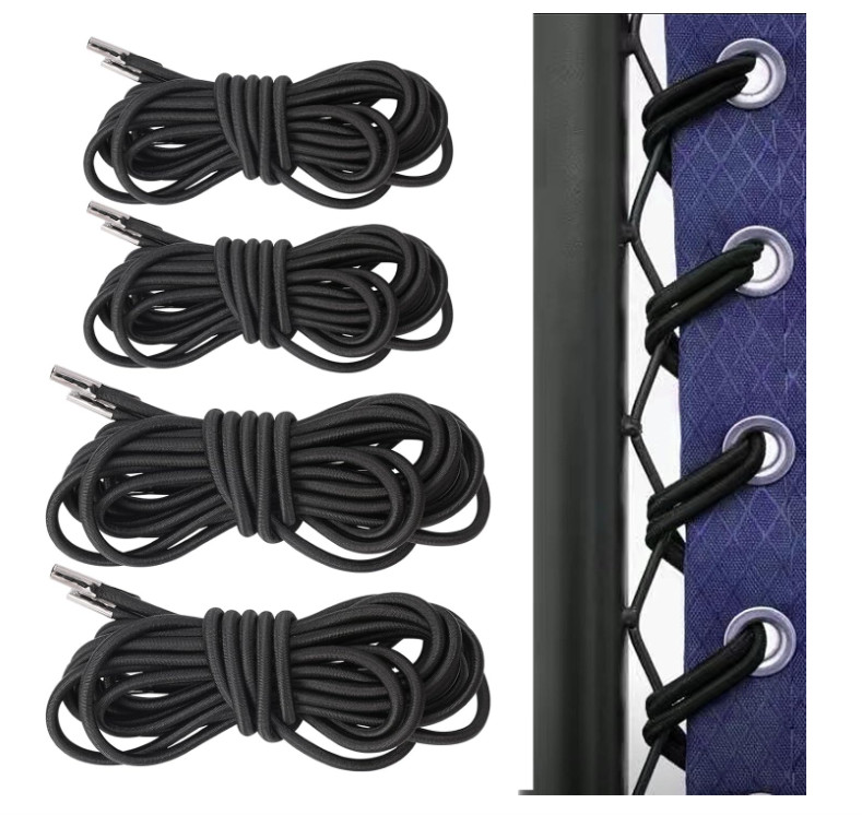 4 Pack Upgraded Black Gravity Chair Replacement Cord Zero Gravity Chair