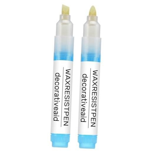 Wax Resist Ceramic Pens - 2 Set - Refillable - Ceramic Glaze