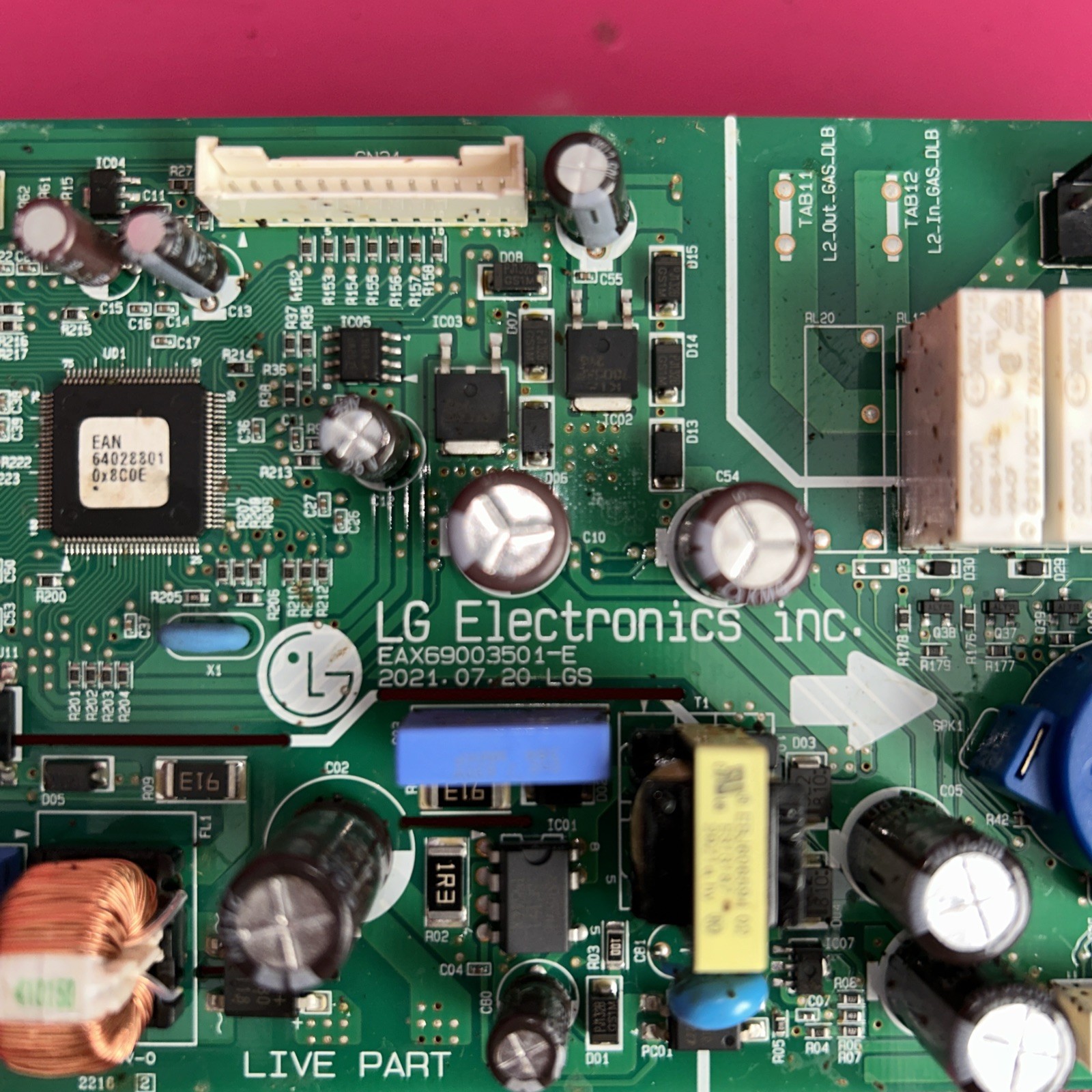 OEM LG Range Oven Control Board EBR89296005
