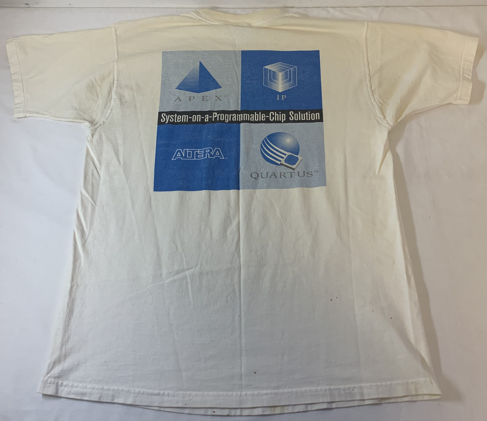vintage computer t-shirt ~ ALTERA ~ Apex, IP, Quartus ~ size L