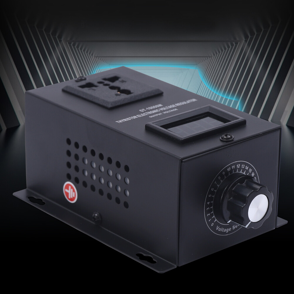 SCR Voltage Regulator 10000W, AC 110V Variable Voltage & Speed Control