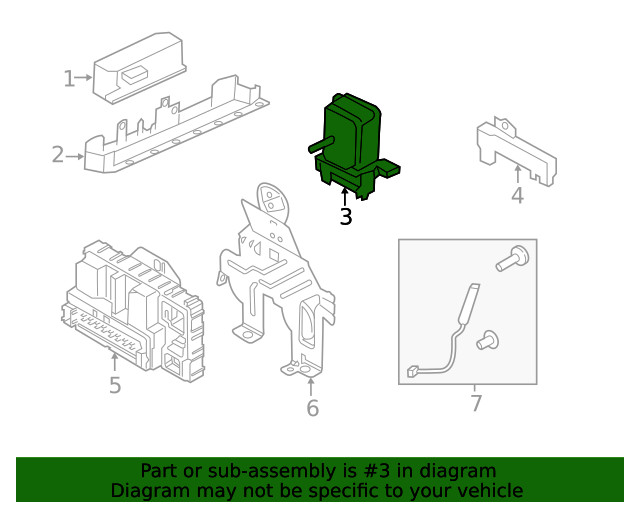 Genuine Ford Module Smart Data Link GJ7Z14F642A