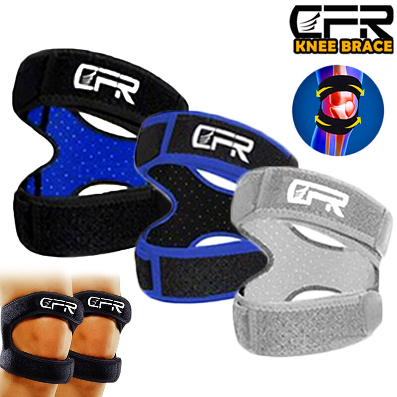 Knee Brace Support Patella Stabilizer Strap Arthritis Tendon Pain Relief Sport