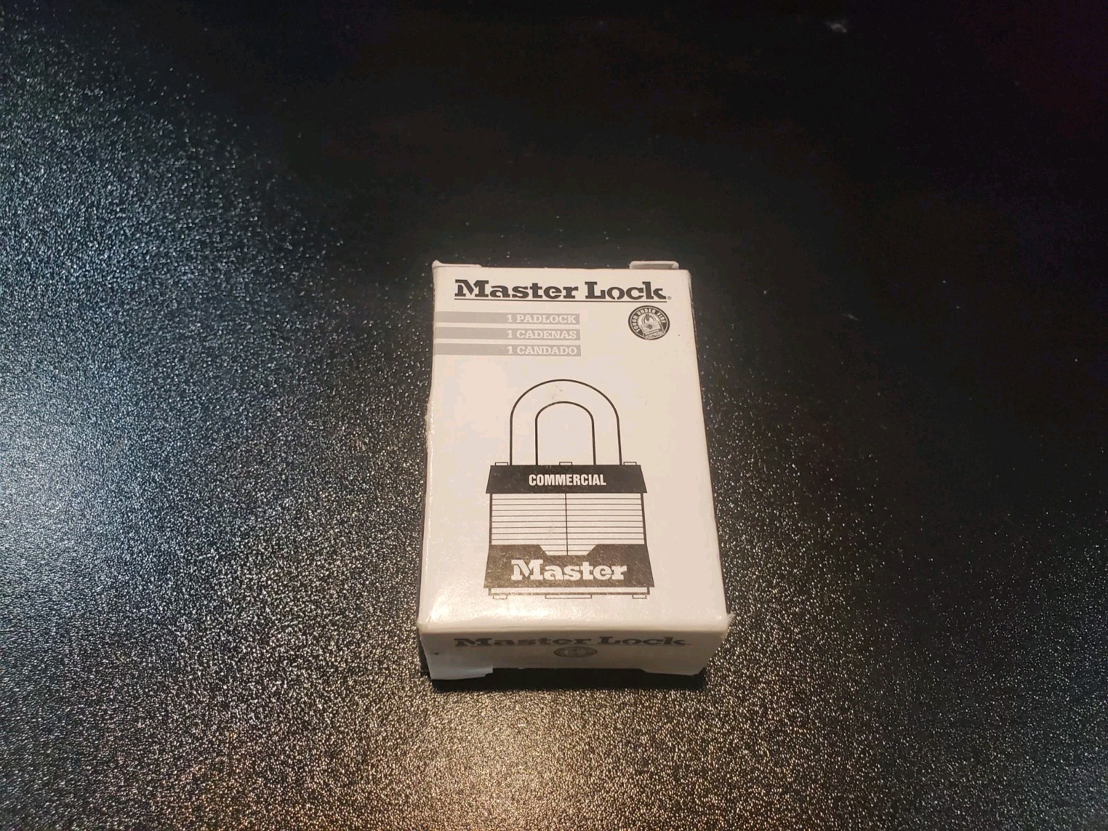 Master Lock Padlock 3RED 2-Keys Commercial Padlock Steel security lock NIB