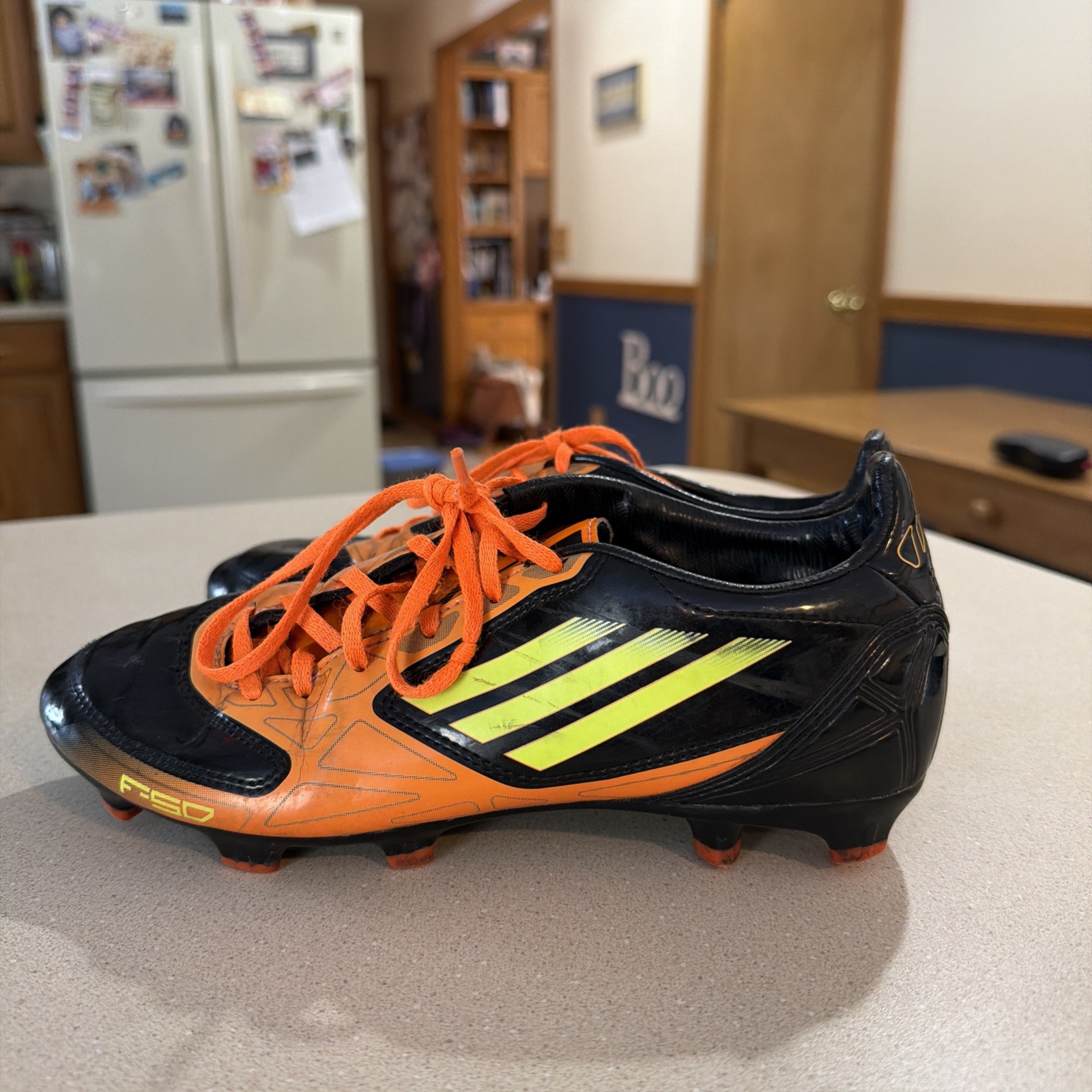 ADIDAS F10 TRX FG FOOTBALL BOOTS CLEATS V24791 2011 SIZE 6.5  MEN