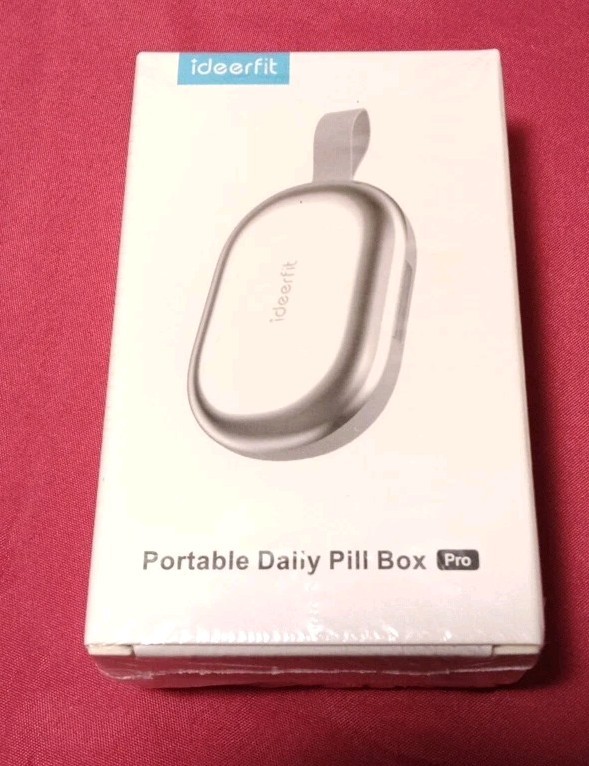 Portable Daily Pill Box Pro Blue