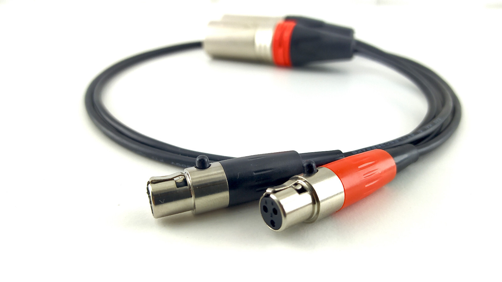 TXF-8 breakout cable TA3 to XLR, zoom F8 zoom f8n, sound devices 552,442,302