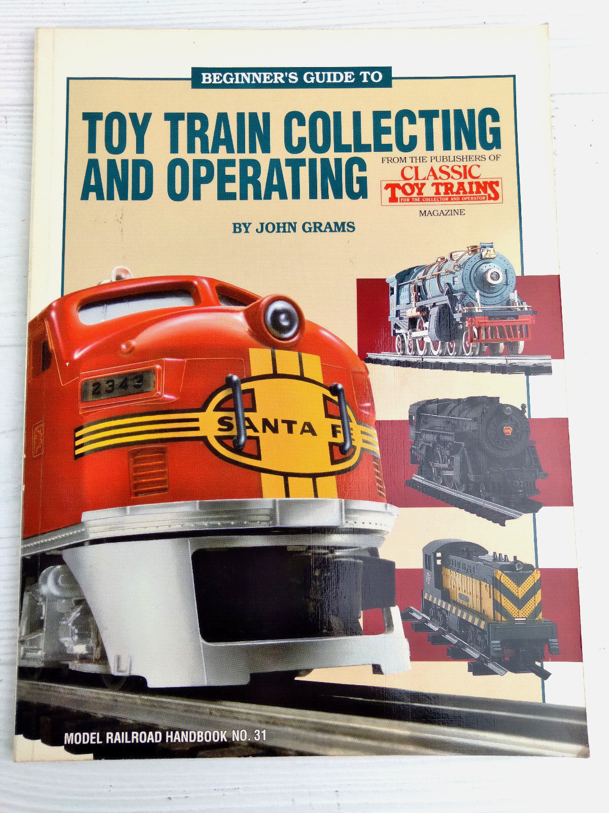 VINTAGE BEGINNERS GUIDE TO  "TOY TRAIN COLLECTING AND OPERATING" BOOK