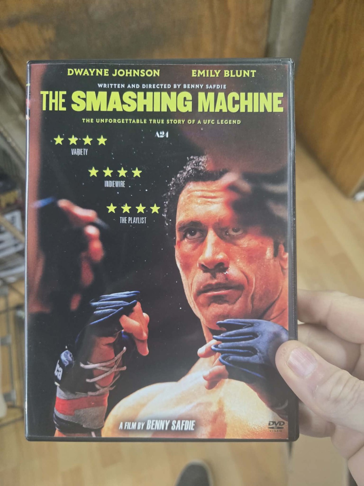 The Smashing Machine (2025) DVD, Brand New, Sealed