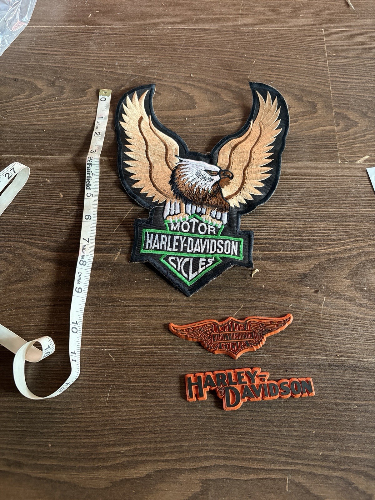 Harley-Davidson Motorcycle Eagle Patch Official Licensed Product. 3.75”x 2.75"