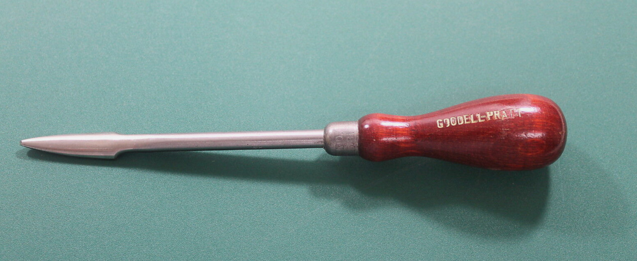 NOS GOODELL-PRATT USA No. 581 Bearing Hand Scraping Scraper Canadian Broad Arrow