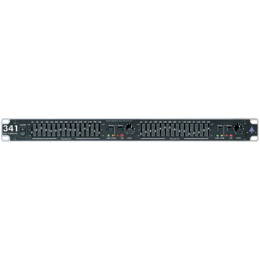 ART EQ341 Dual 15-Band 2/3 Octave Graphic EQ