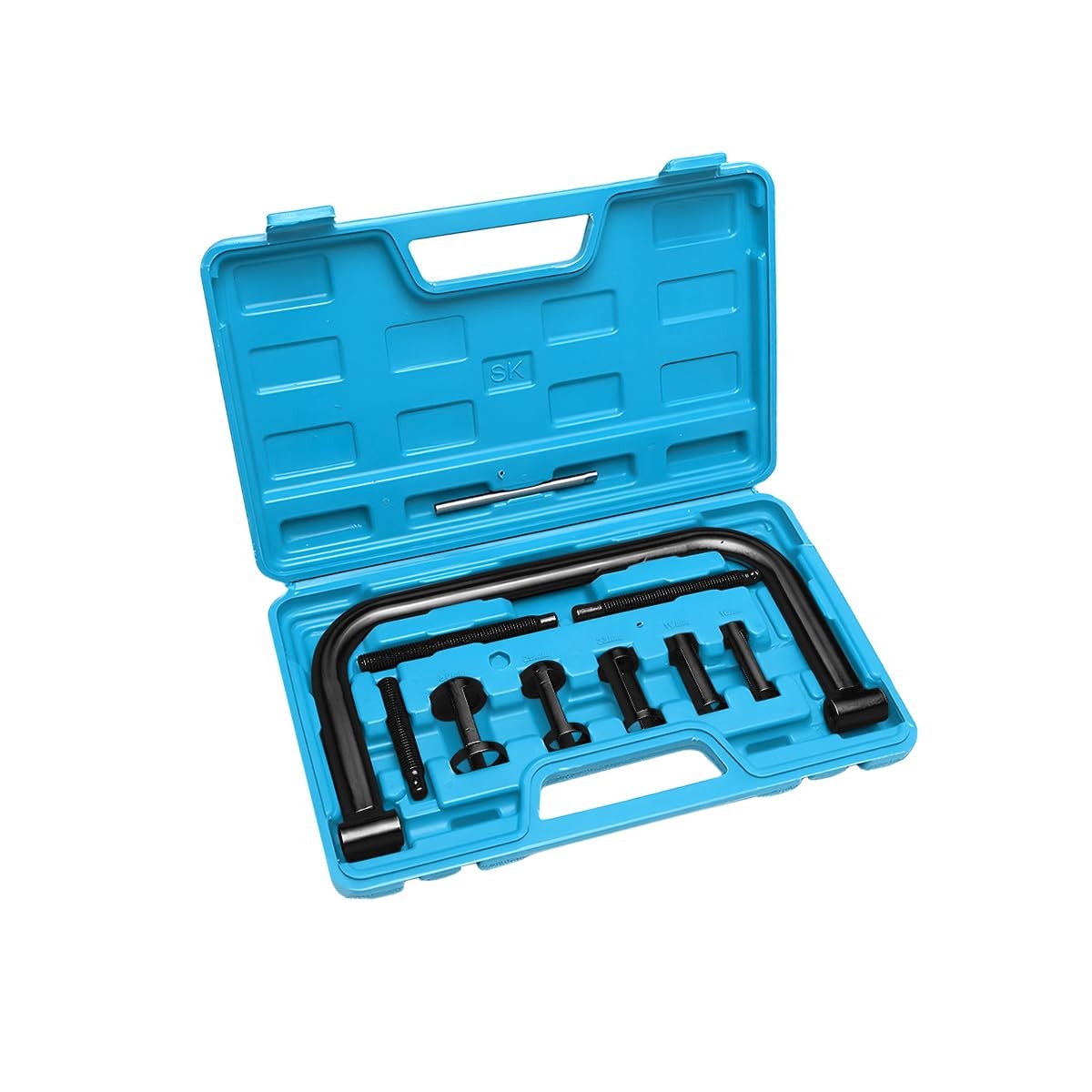 Motorcycle Valve Spring Compressor Small Engine Removal Tool With Adapters 10PC