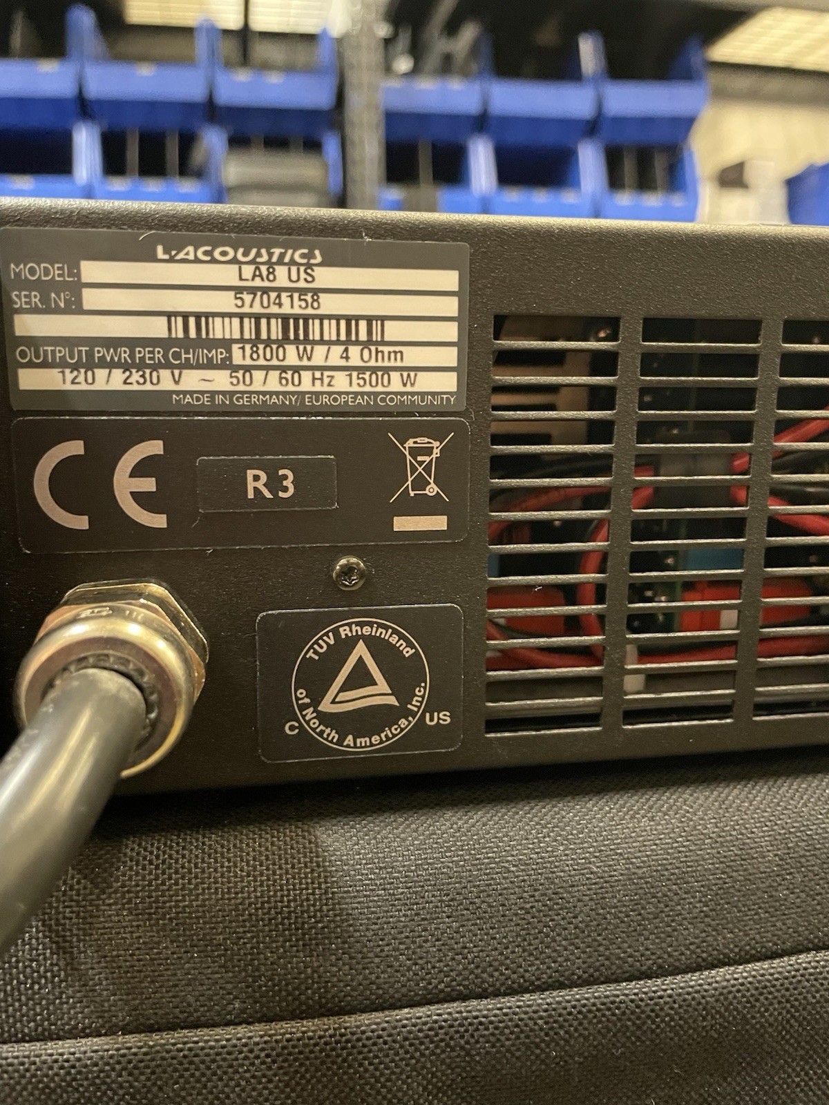 L’ Acoustics LA8 Amplifier