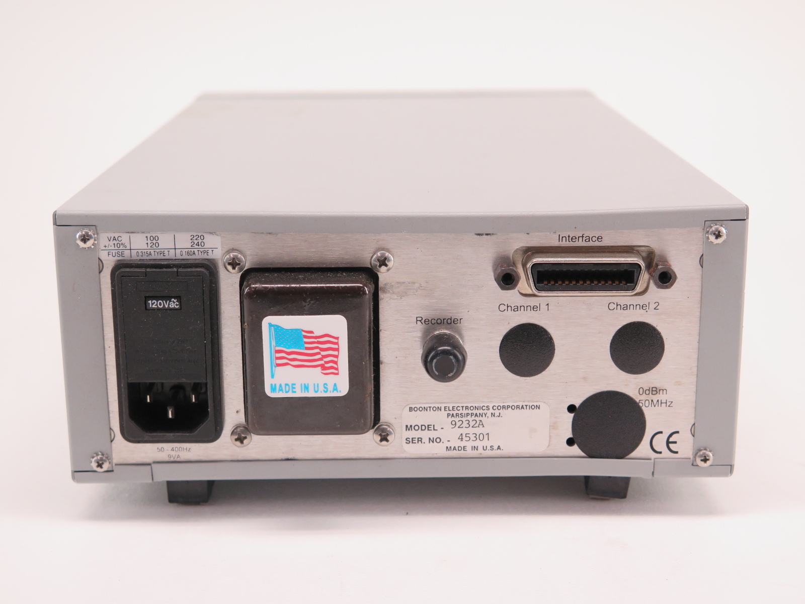 Boonton 9232A RF Voltmeter
