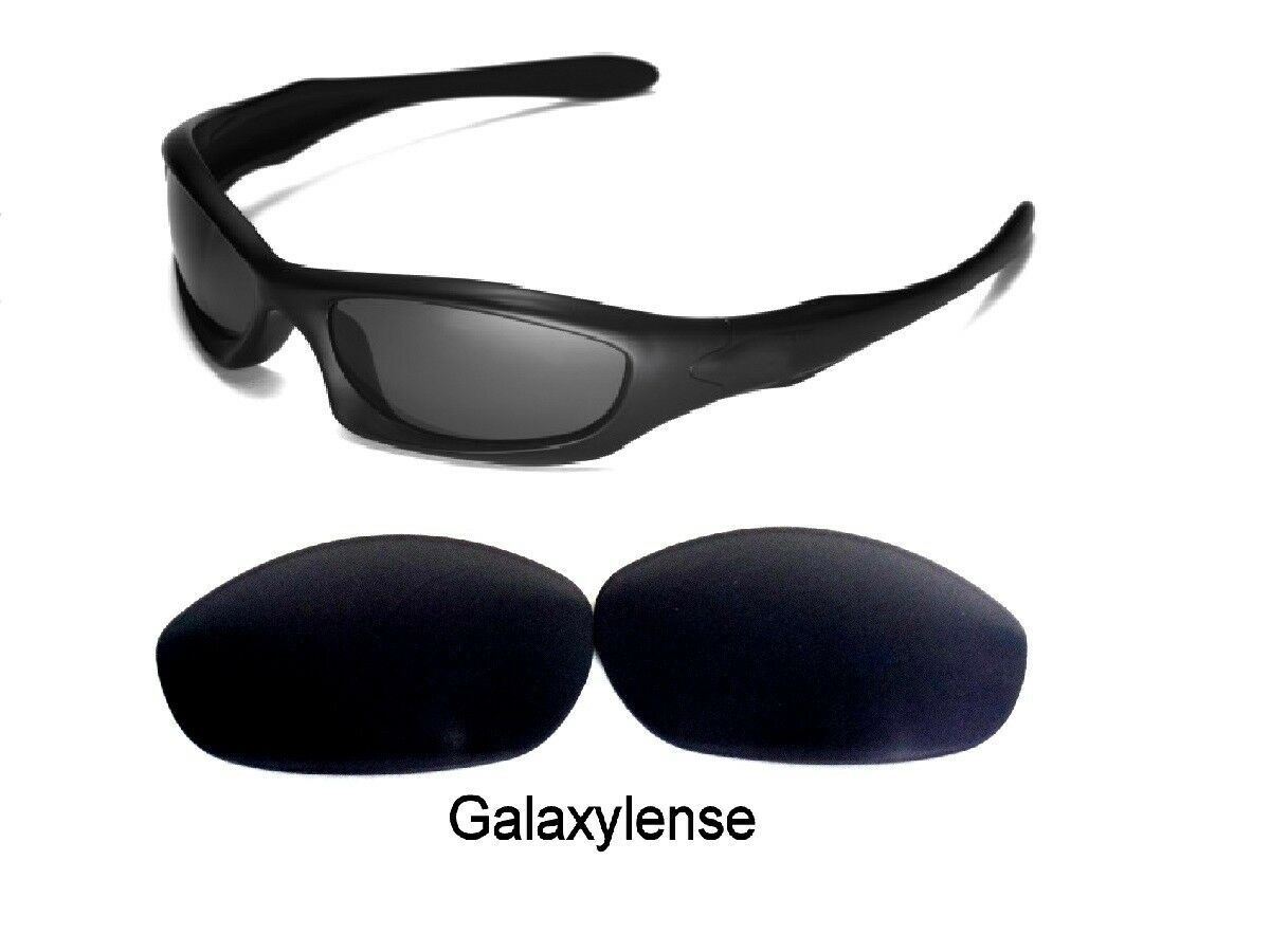 Galaxy Replacement Lenses For Oakley Monster Dog Black Polarized 100%UVAB
