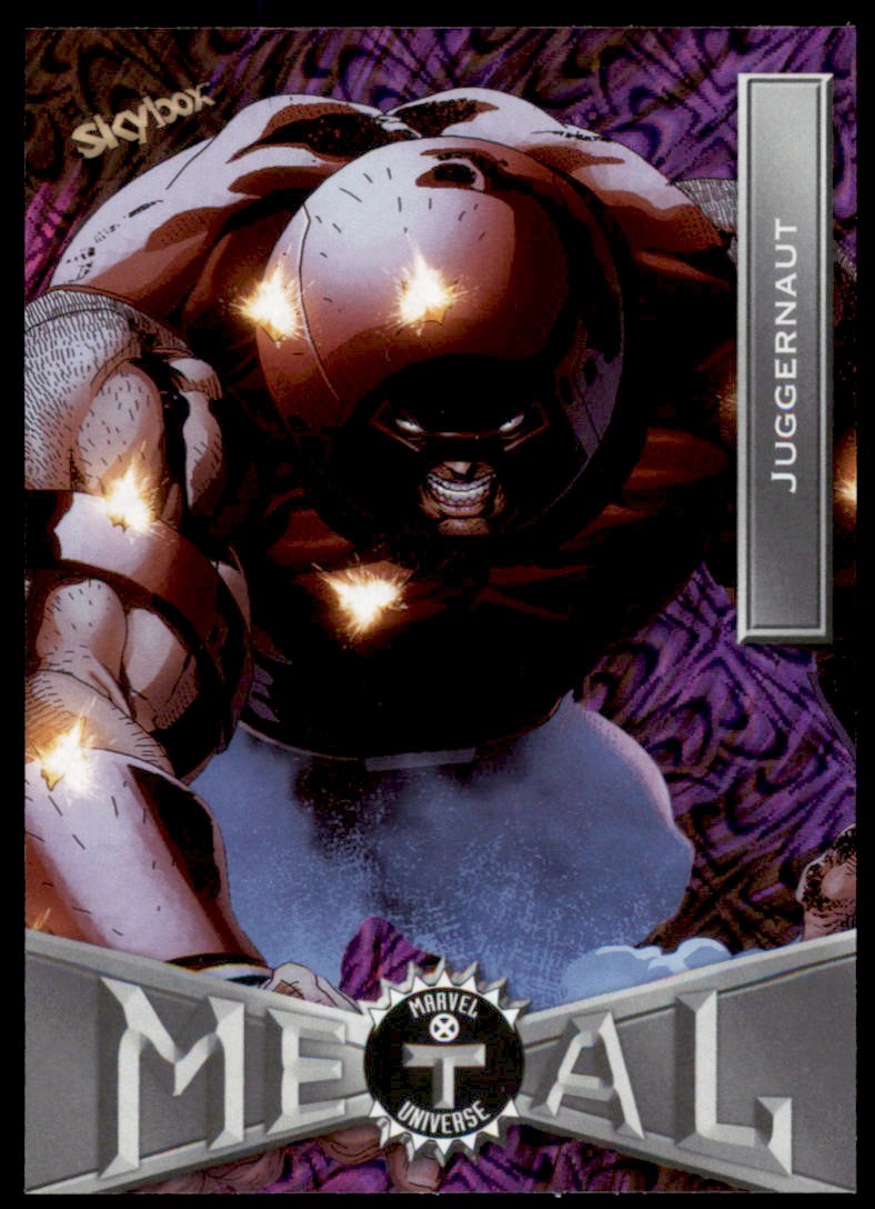 2020 Marvel Metal Universe X-Men Grandiose #82 Juggernaut