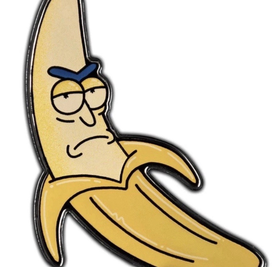 1oz SILVER Rick & Morty Banana Rick 2024 Coin