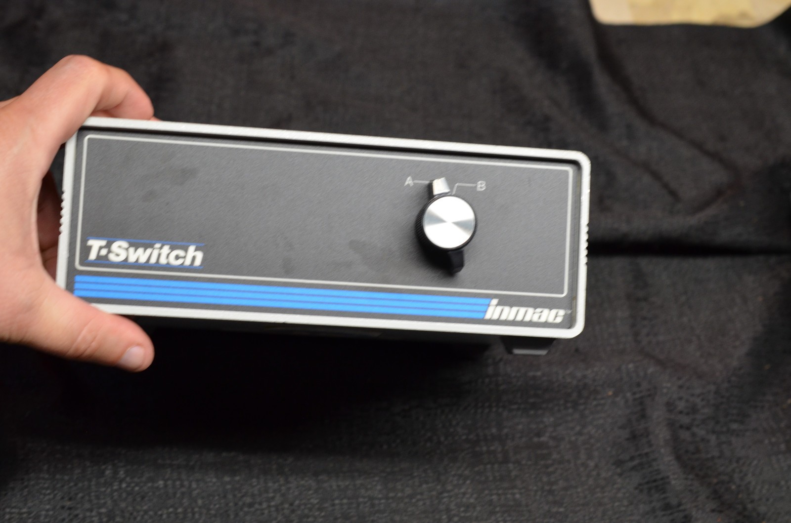 vintage inmac T-switch 1870 retro gaming computing  BNC connectors T-SW coaxial