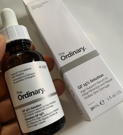 Authentic The Ordinary GF 15% Serum for Visible Skin Repair,1 oz / 30 mL