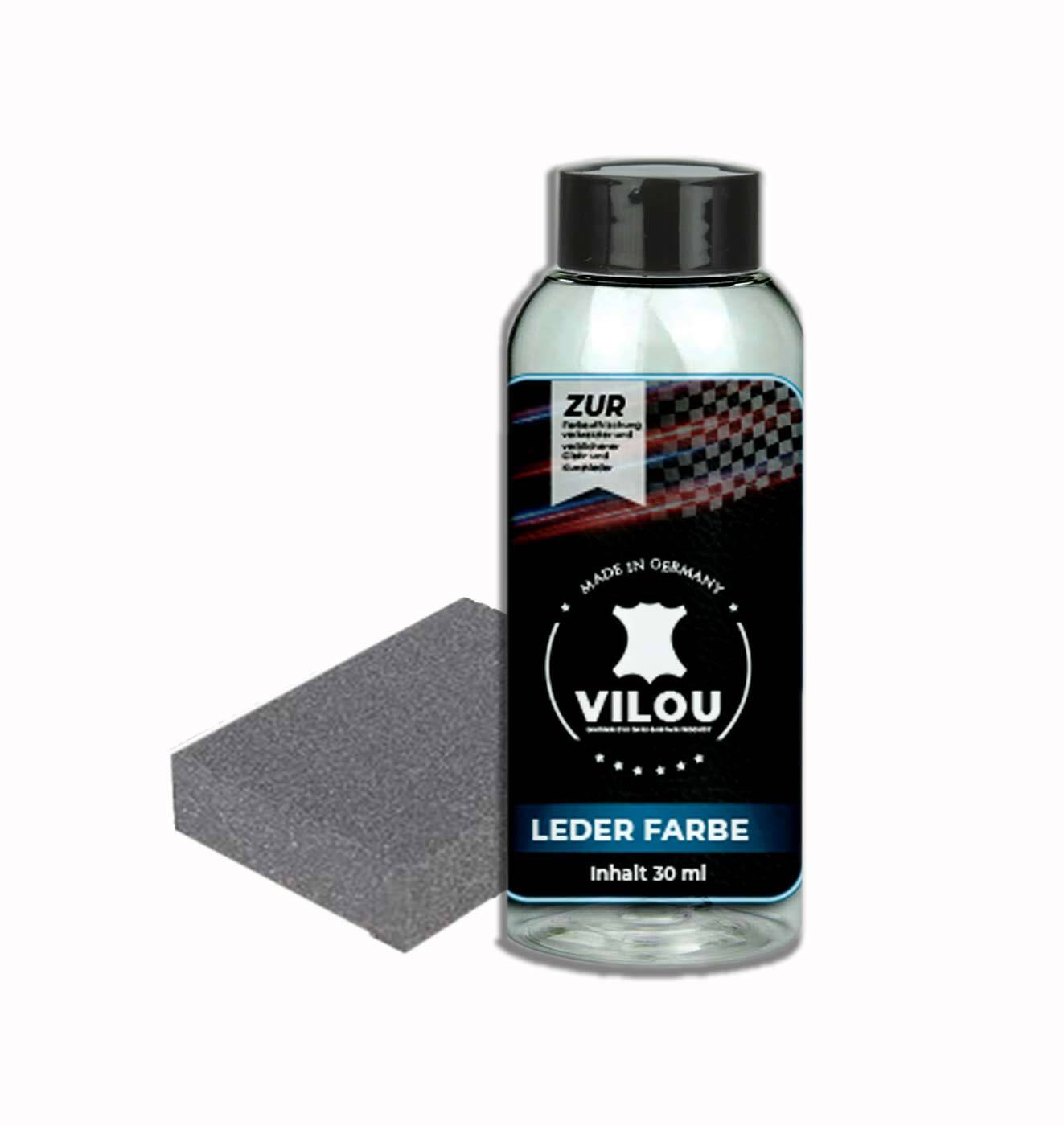 30 ml Mercedes leather color leather fresh leather repair leather paint by "Vilou"