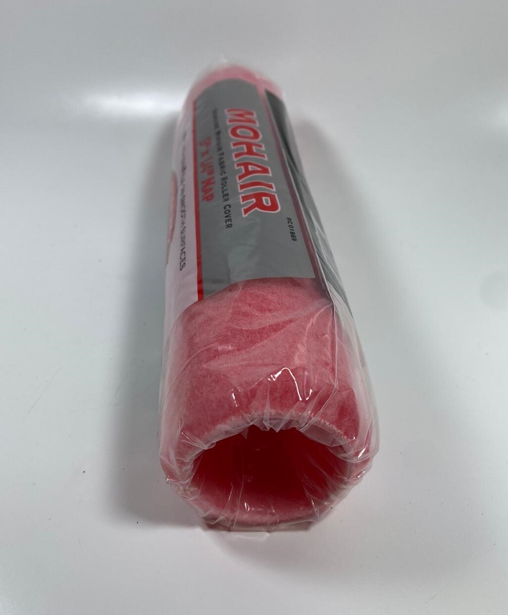 Mohair Roller Cover 9"X1/4" Nap - Red