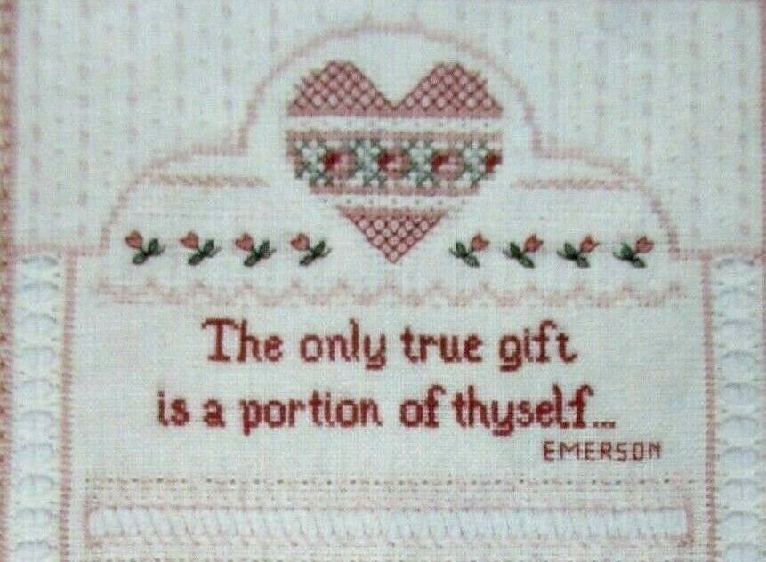 Winter Welcome True Gift Thyself Emerson Specialty Stitch CROSS STITCH PATTERNS