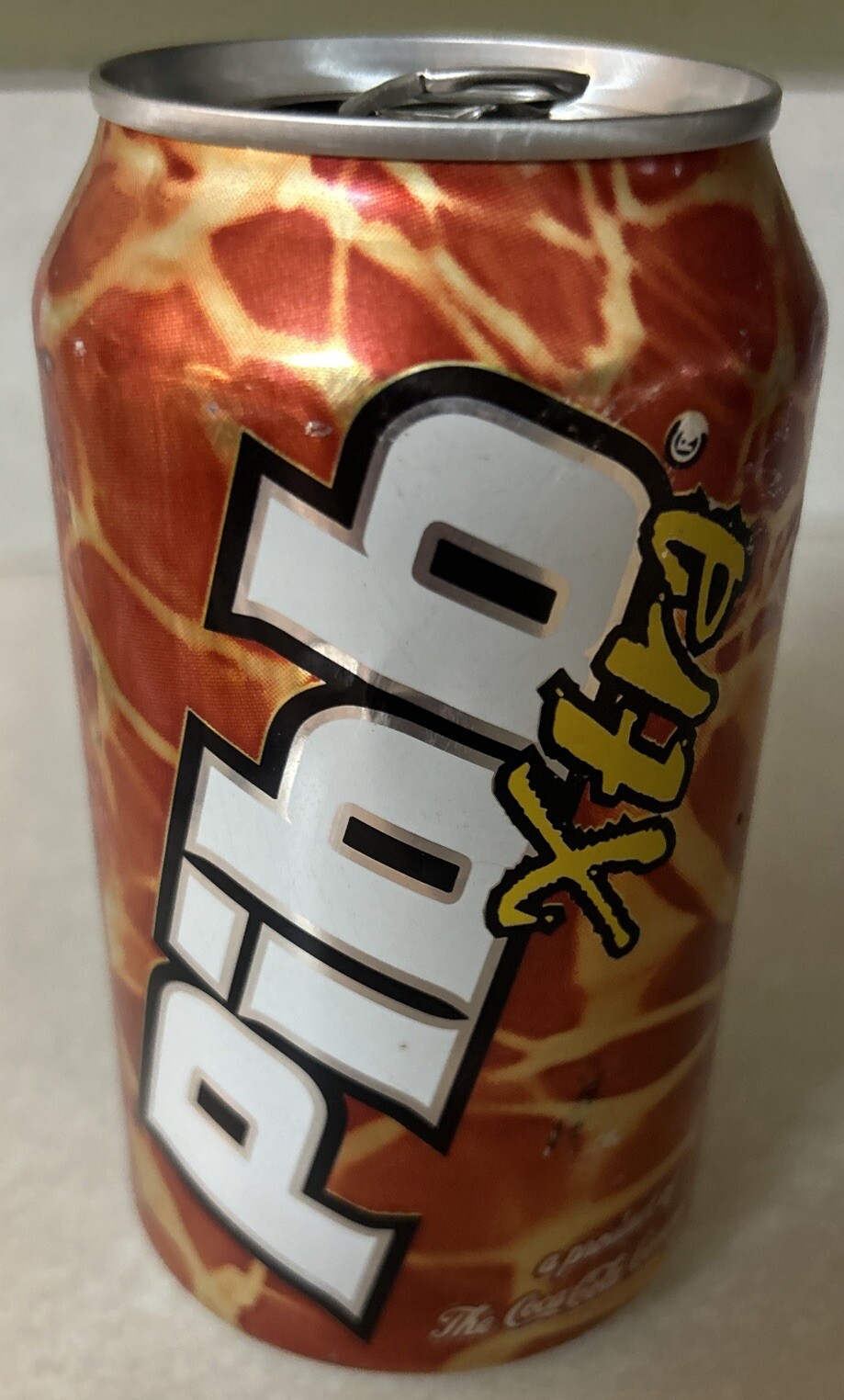 Vintage PIBB XTRA 12oz. Empty Aluminum Pull Tab Soda Can