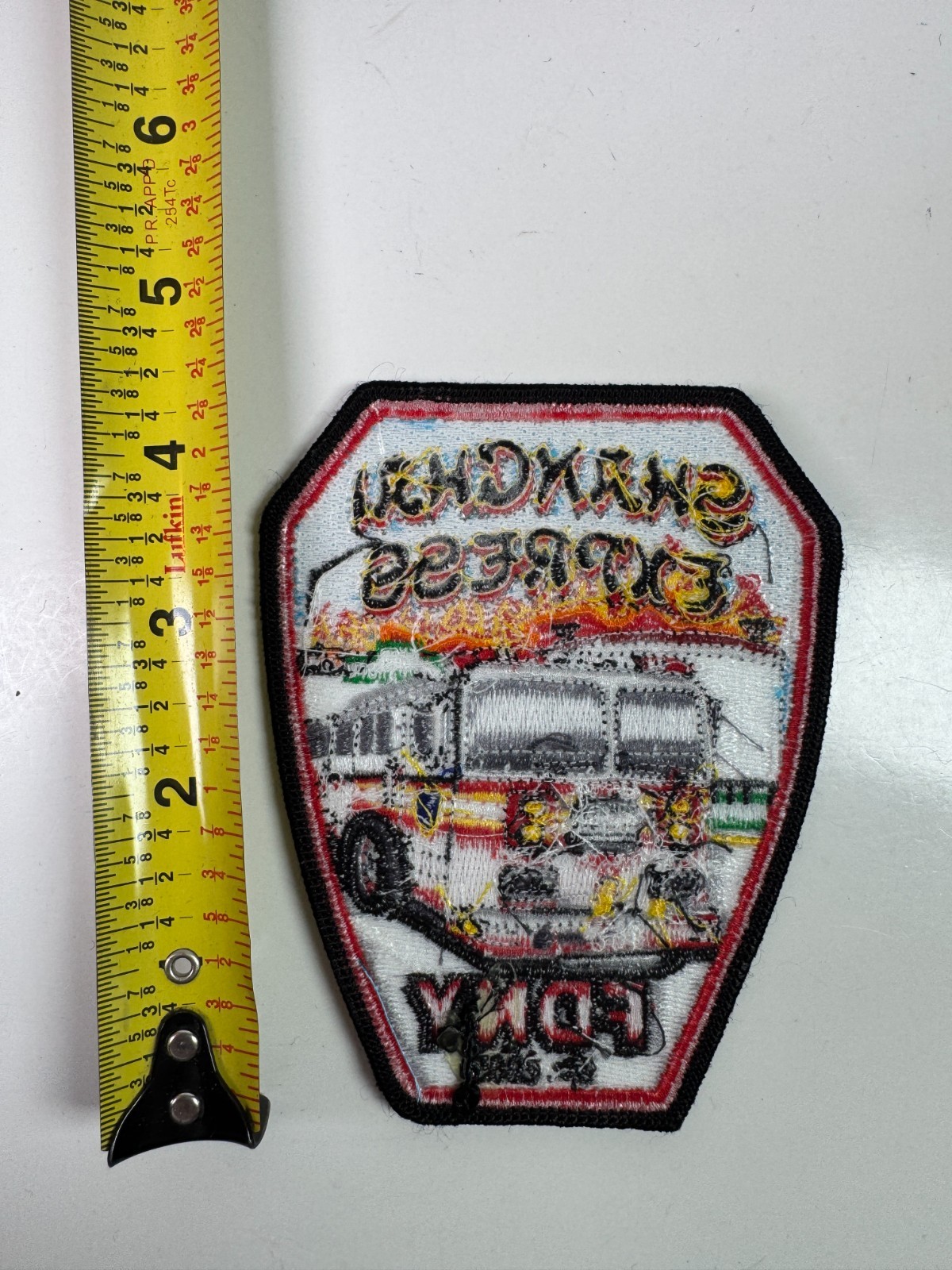 New York Fire Shanghai Express 168 NY Patch