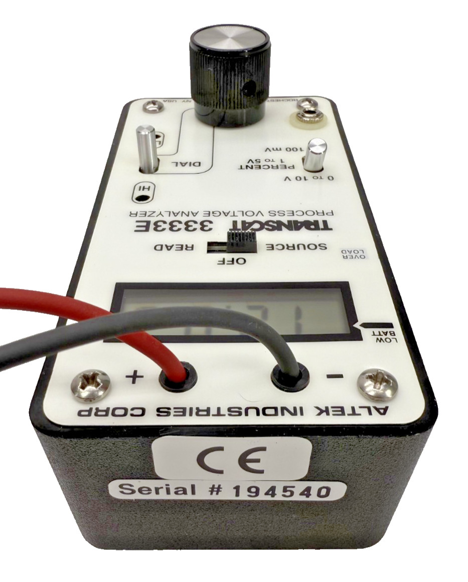 Altek Model 235 / Transcat 3333E Process Voltage Analyzer